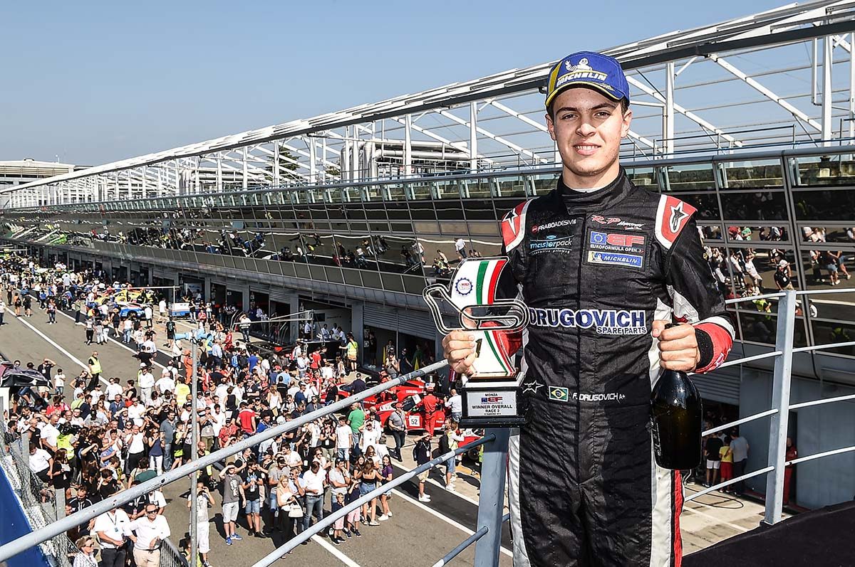 Drugovich (RP Motorsport) wins the EuroFormula Open championship title at Monza
