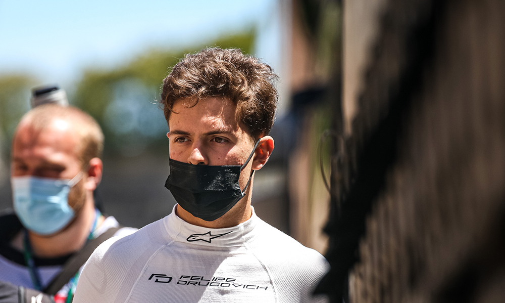 Felipe Drugovich abre sua terceira temporada na Fórmula 2 com testes coletivos no Bahrein